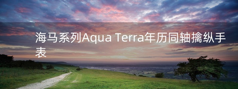 海馬系列Aqua Terra年歷同軸擒縱手表