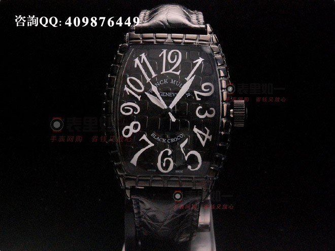 法蘭克穆勒Frank Muller BLACK CROCO系列自動機(jī)械腕表8880 SC BLACK CROCO  40*55*17mm