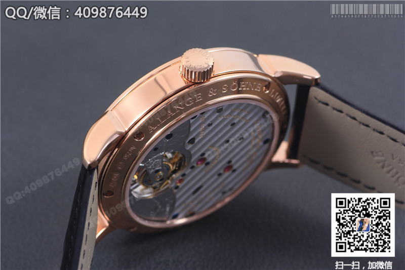 高級陀飛輪腕表朗格A.Lange&Sohne 1815系列 玫瑰金表殼 黑色字面