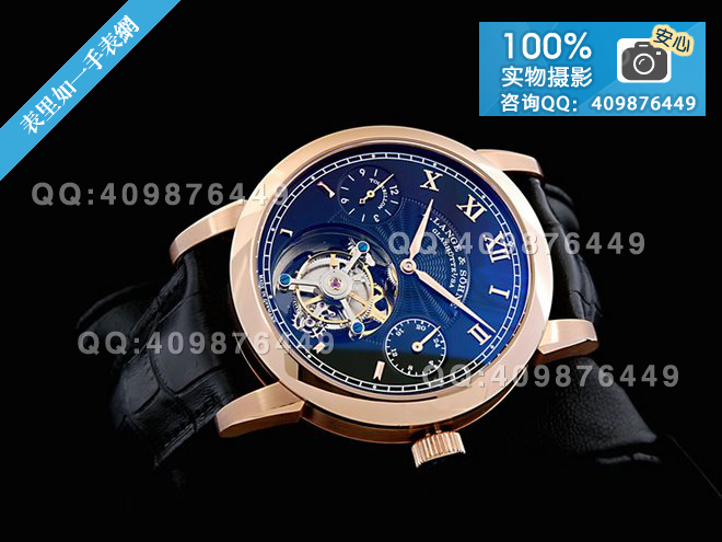 朗格A.Lange&Sohne TOURBILLON陀飛輪上鏈機械腕表13【本商品不支持貨到付款】