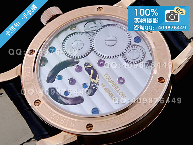 朗格A.Lange&Sohne TOURBILLON陀飛輪上鏈機械腕表13【本商品不支持貨到付款】