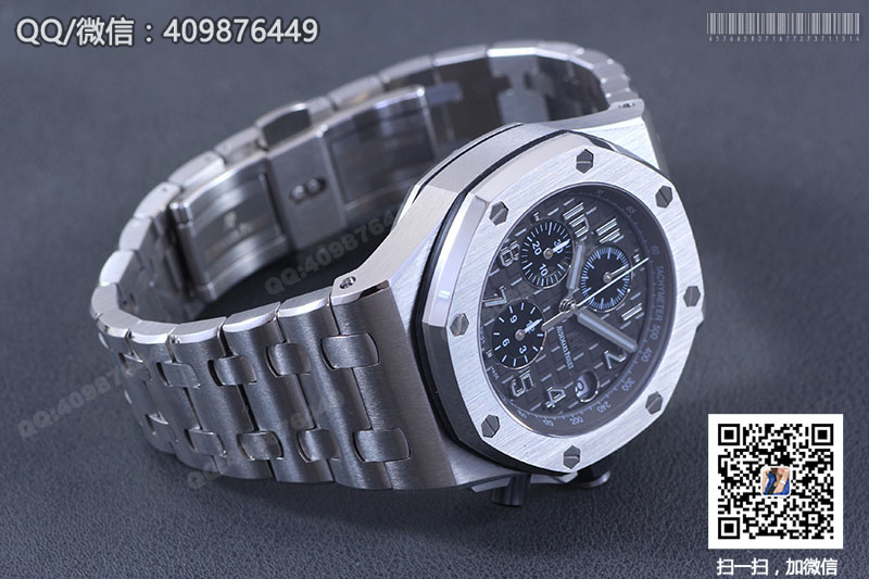 Audemars Piguet愛彼皇家橡樹離岸型系列26470ST.OO.A104CR.01石英計時腕表