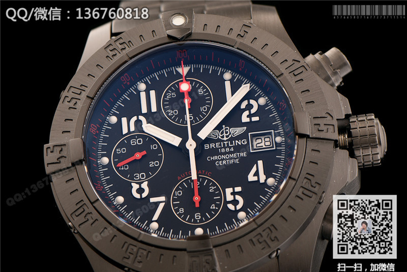 百年靈BREITLING AVENGER復(fù)仇者系列機(jī)械腕表M338B64DPB