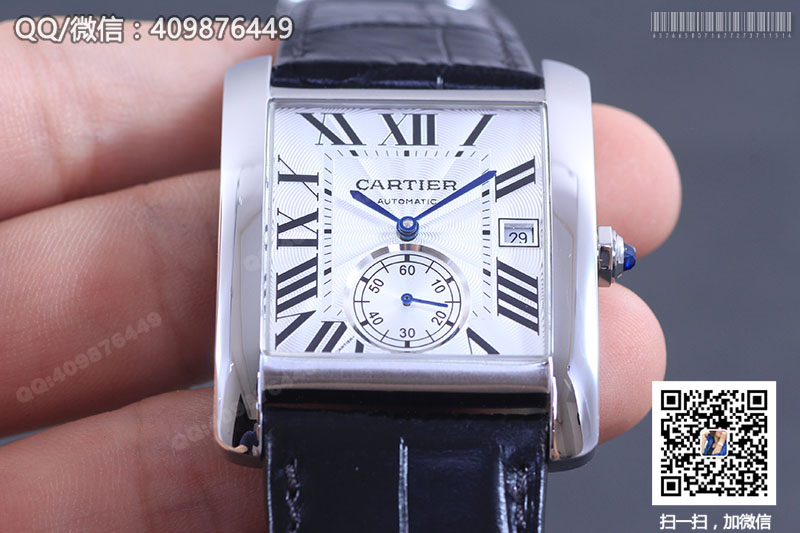 【BF出品】高仿卡地亞Cartier TANK MC坦克系列 W5330003 機械男表