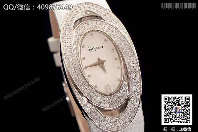 【精品】Chopard蕭邦女士系列137457-1003石英腕表