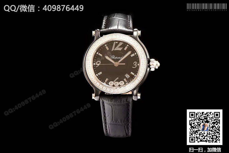 【精品】Chopard蕭邦HAPPY DIAMONDS系列278551-3004鑲鉆石英腕表