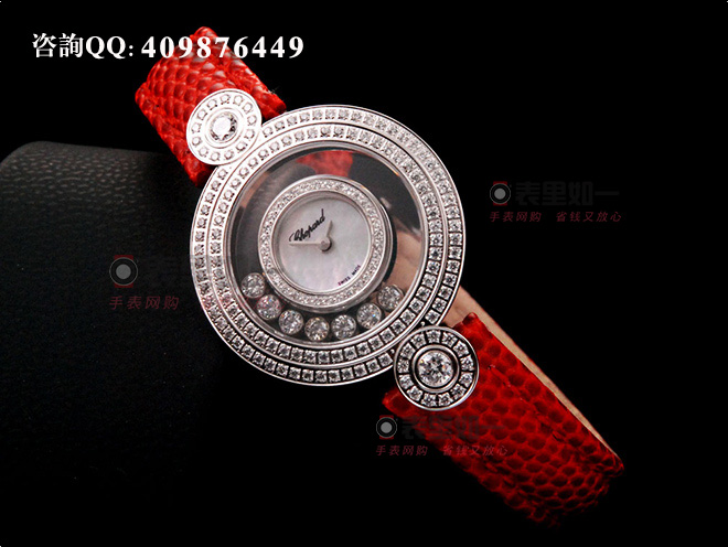 【1:1精品】蕭邦Chopard Happy Diamonds系列 鏡面走鉆 女士石英腕表209180-1001