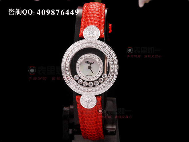 【1:1精品】蕭邦Chopard Happy Diamonds系列 鏡面走鉆 女士石英腕表209180-1001