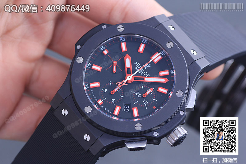 Hublot宇舶 Big Bang大爆炸系列紅魔多功能機(jī)械腕表301.CI.1123.GR