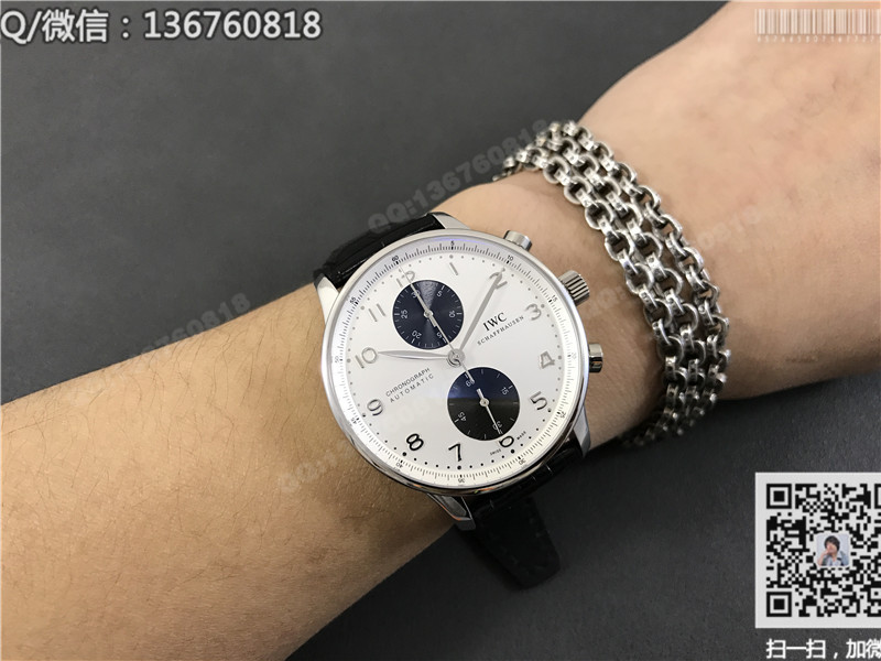 【ZF廠精品】萬國IWC葡萄牙系列 IW371411航海家自動機械7750計時腕表