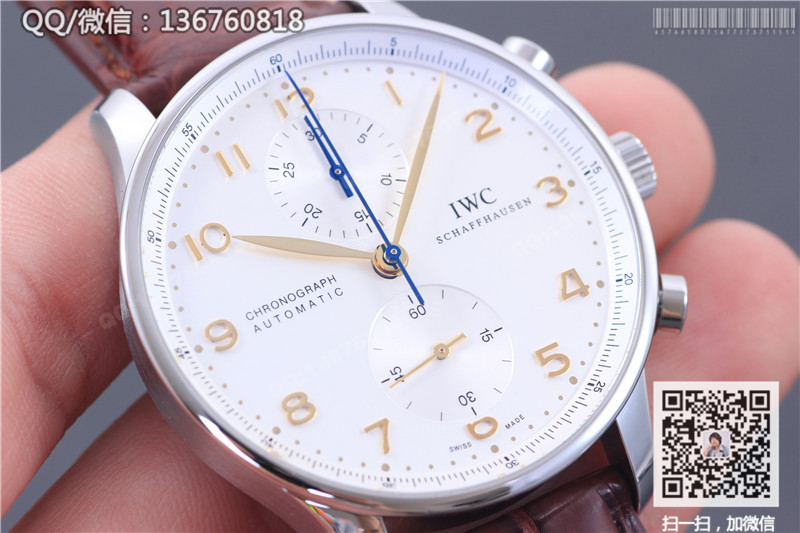 【ZF廠精品】萬國IWC葡萄牙系列 IW371445航海家自動機(jī)械7750計(jì)時腕表