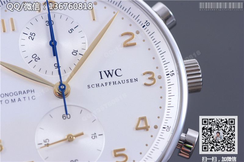 【ZF廠精品】萬國IWC葡萄牙系列 IW371445航海家自動機(jī)械7750計(jì)時腕表