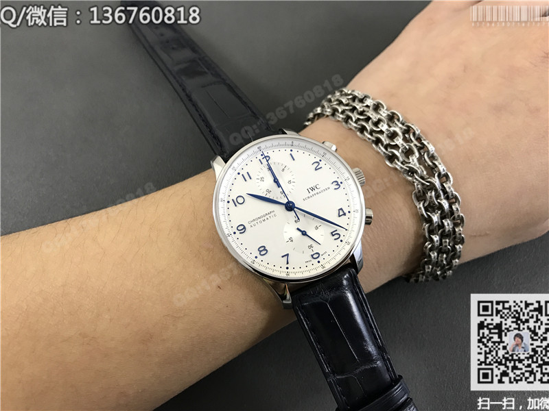 【ZF廠精品】高仿萬(wàn)國(guó)IWC葡萄牙系列 IW371446航海家自動(dòng)機(jī)械7750計(jì)時(shí)腕表