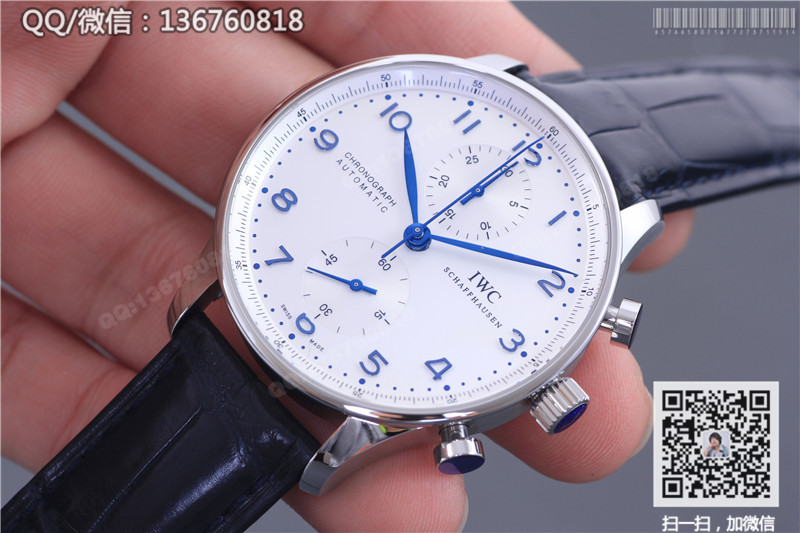 【ZF廠精品】高仿萬(wàn)國(guó)IWC葡萄牙系列 IW371446航海家自動(dòng)機(jī)械7750計(jì)時(shí)腕表