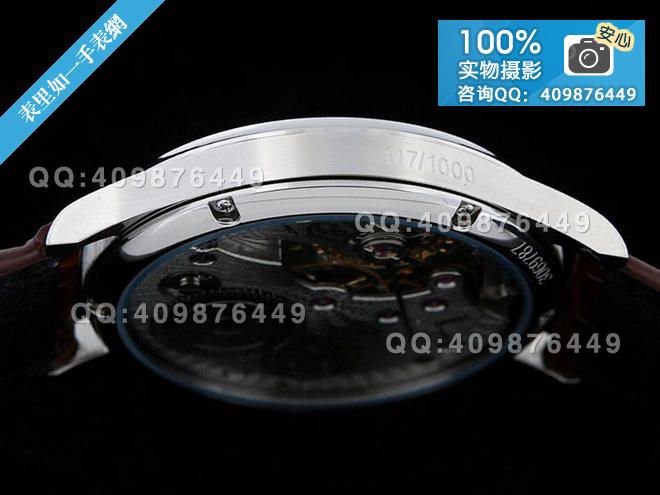 萬國IWC Portugieser IW544203|領(lǐng)航者瓊斯簽名復古背透機械男表 藍字