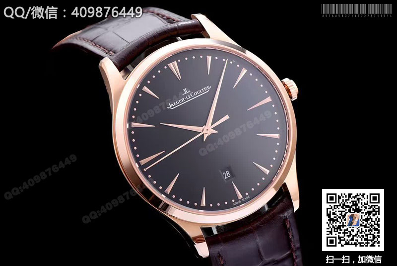 高仿積家Jaeger-LeCoultre  Master Ultra Thin Date 超薄日歷大師系列 Q1282510