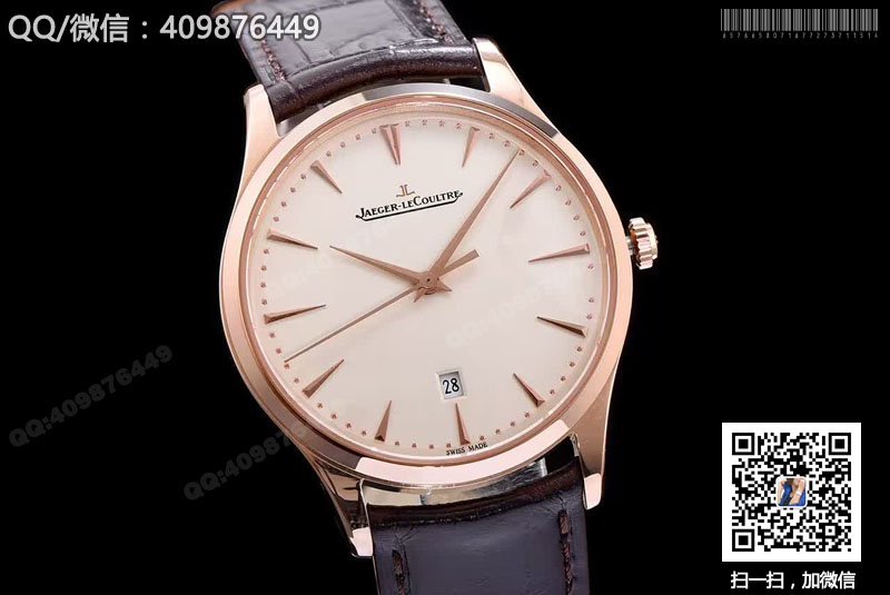 高仿積家Jaeger-LeCoultre  Master Ultra Thin Date 超薄日歷大師系列 Q1282510