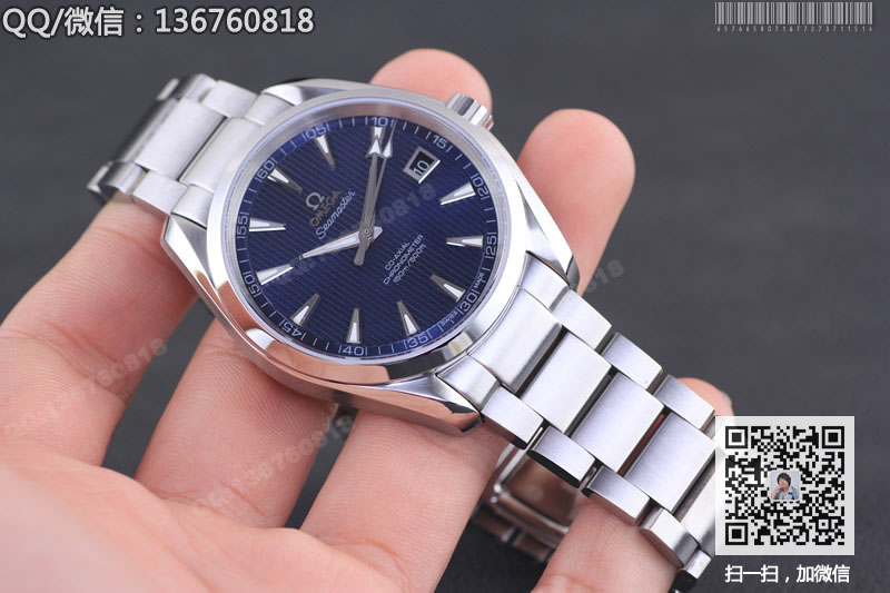 【KW廠精品】高仿歐米茄Omega 海馬系列自動機械男士腕表231.10.42.21.03.001