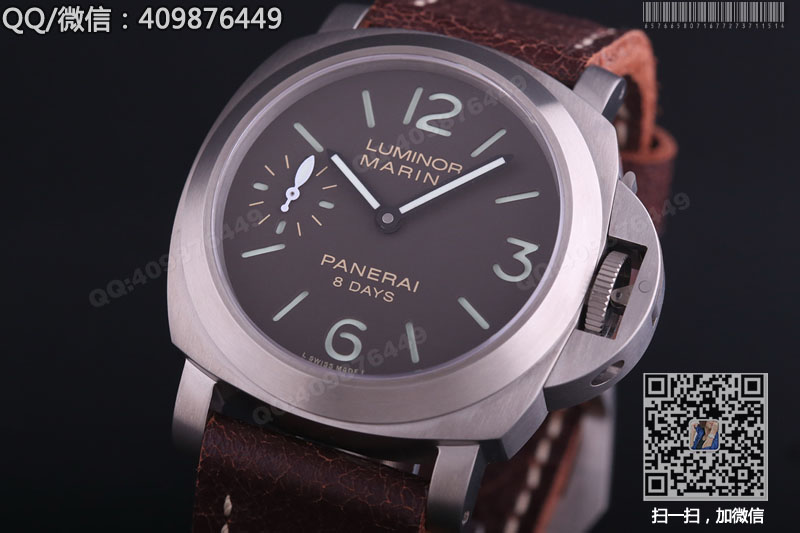 【Noob完美版】 Panerai沛納海LUMINOR MARINA 8 DAYS TITANIO Pam00564/Pam564 鈦殼