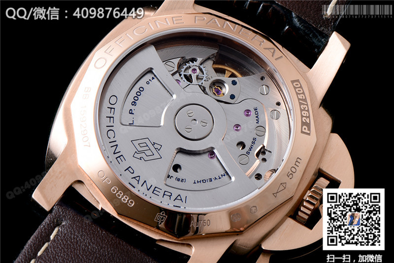 【一比一】沛納海 LUMINOR系列 MARINA 1950 3 DAYS AUTOMATIC ORO ROSSO Pam00393