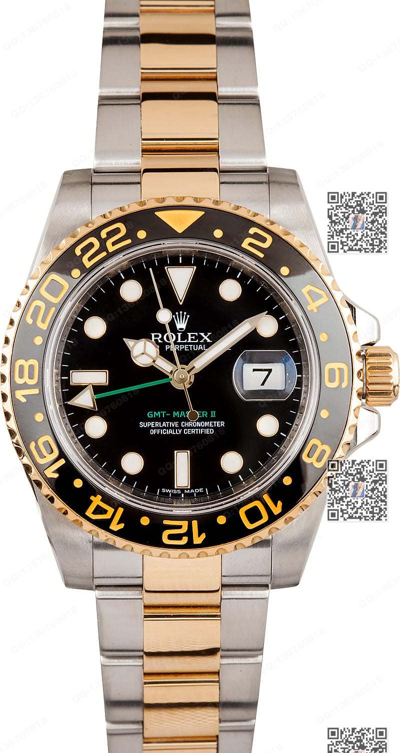 【長榮頂級版】勞力士Rolex Gmt-master格林尼治型II系列雙時區(qū)計時自動機械男表116713