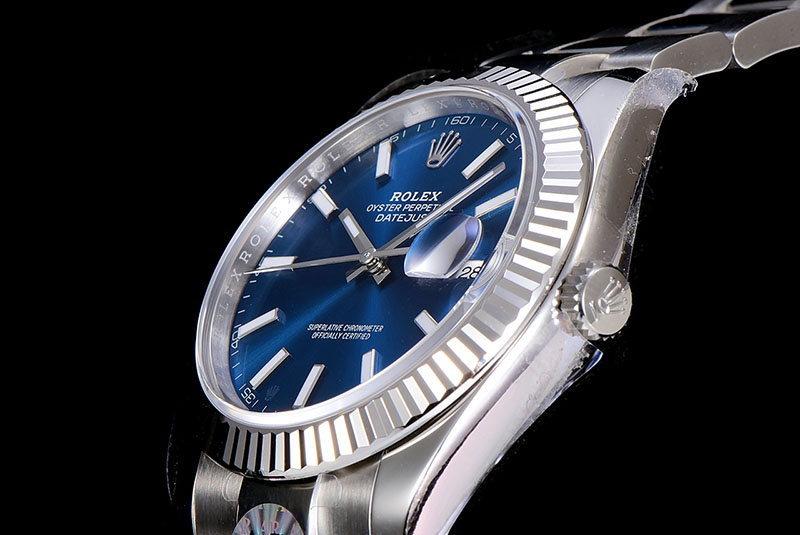 勞力士Rolex日志型系列DateJust 116234-0128機械男表（藍色面）