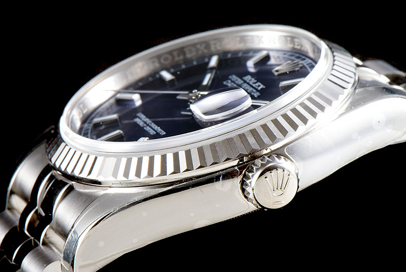 勞力士Rolex日志型系列DateJust 116234-0139機械男表（藍色面）