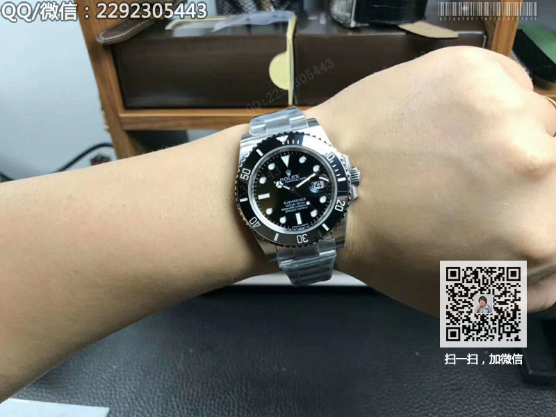 【N廠V10版】高仿勞力士Rolex潛航者型腕表116610LN 黑水鬼