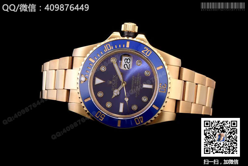 【CNB精仿】勞力士 Rolex 潛航者 Submariner 116618GLB 全金藍(lán)水鬼