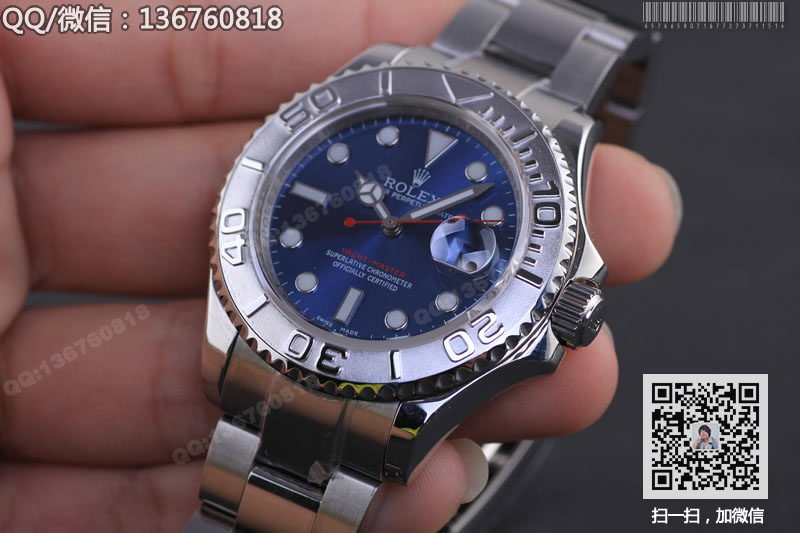 【N廠】勞力士Rolex Yacht-master游艇名仕系列116622機械腕表 藍(lán)色表盤