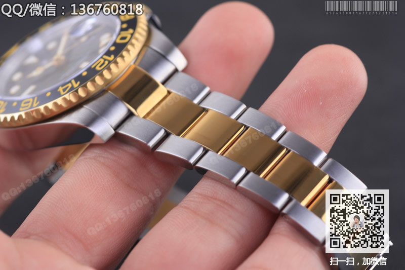 【NOOB完美版】勞力士Rolex Gmt-master格林尼治型II系列雙時區(qū)計時自動機械男表116713