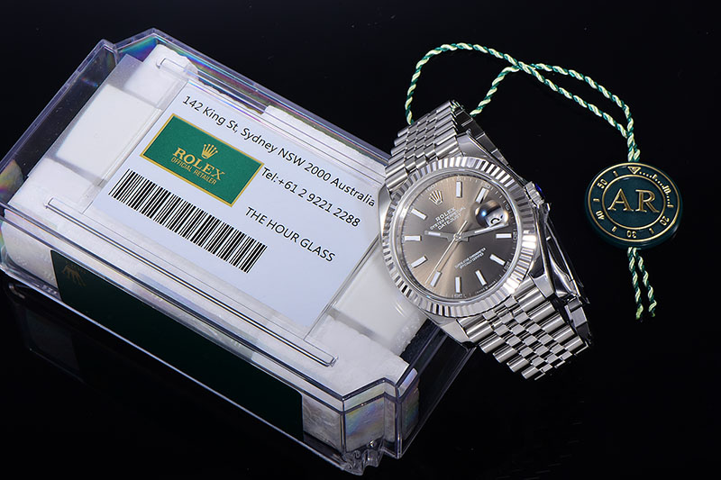 勞力士Rolex日志型系列DateJust 126334-0014機械男表（灰色面）