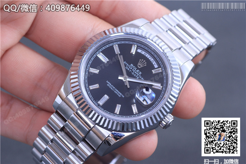 【精品】ROLEX勞力士星期日歷型系列228239-黑色機(jī)械腕表