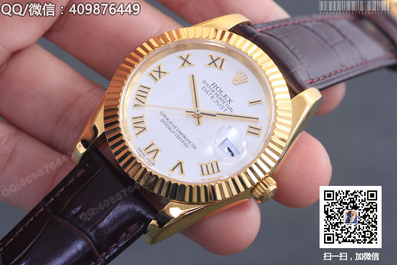 【精品】ROLEX勞力士日志型系列 自動機械男表白盤