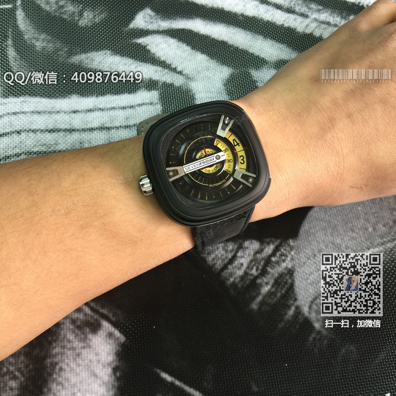 熱賣 瑞士 七個星期五 SevenFriday 自動機械工業(yè)元素手表 西鐵城8215機芯 右手款