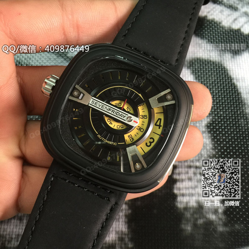 熱賣 瑞士 七個星期五 SevenFriday 自動機械工業(yè)元素手表 西鐵城8215機芯 右手款