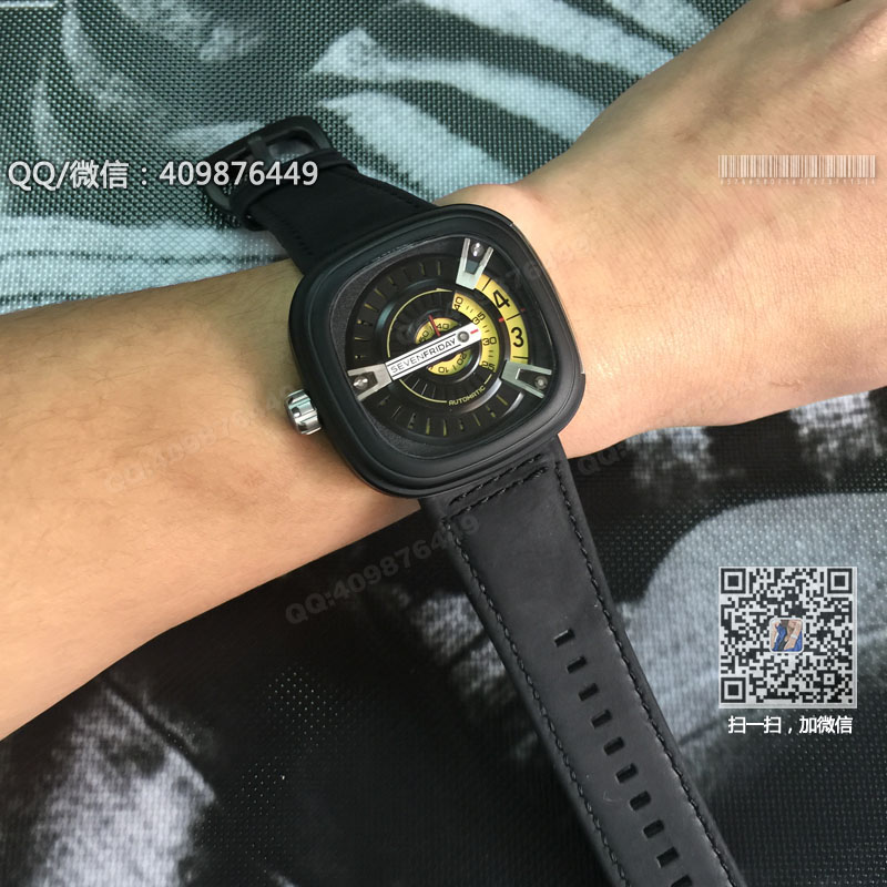 熱賣 瑞士 七個星期五 SevenFriday 自動機械工業(yè)元素手表 西鐵城8215機芯 右手款