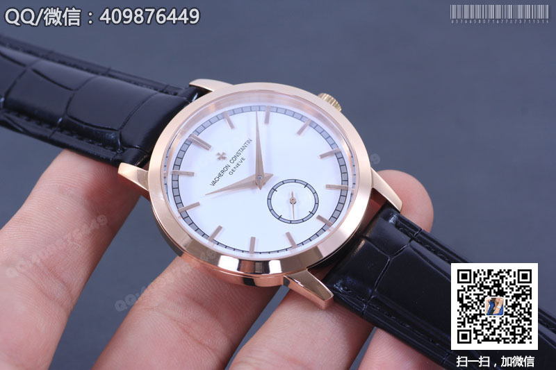 高仿江詩丹頓Vacheron Constantin TRADITIONNELLE系列82172/000R-9382黃金/玫瑰金機(jī)械腕表