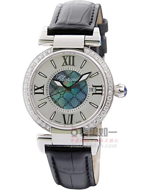 蕭邦CHOPARD女士時尚腕表【瑞士石英】【藍寶石鏡面】【鑲鉆】【貝母面】【夜光】【防水