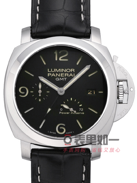 沛納海panerai Luminor GMT雙時區(qū)計時自動機械男士手表PAM 00321