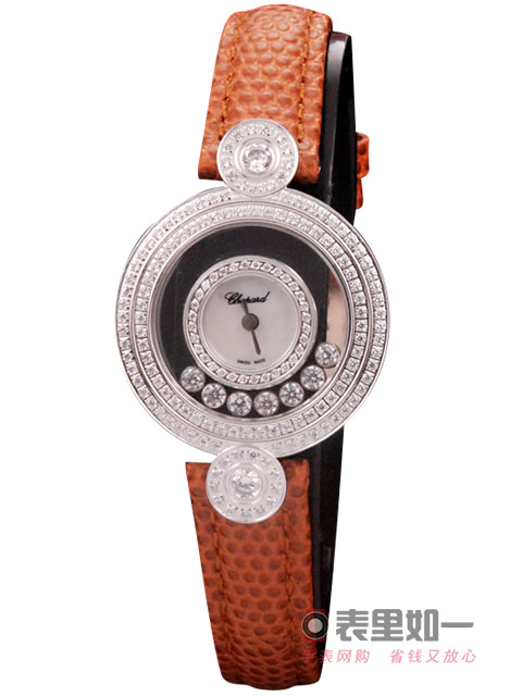 【1:1精品】蕭邦Chopard Happy Diamonds系列 鏡面走鉆 女士石英腕表209180-1001