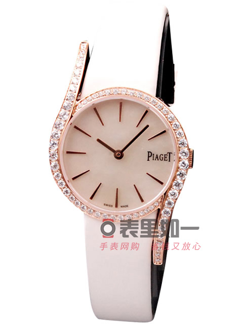 伯爵Piaget Limelight系列時(shí)尚石英女士腕表 條釘刻度