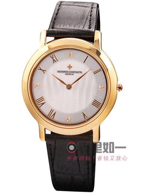 江詩丹頓Vacheron Constantin 傳承系列石英腕表 37*7mm 鍍金 白面