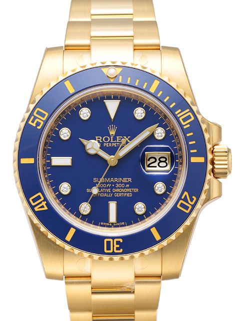 【CNB精仿】勞力士 Rolex 潛航者 Submariner 116618GLB 全金藍(lán)水鬼