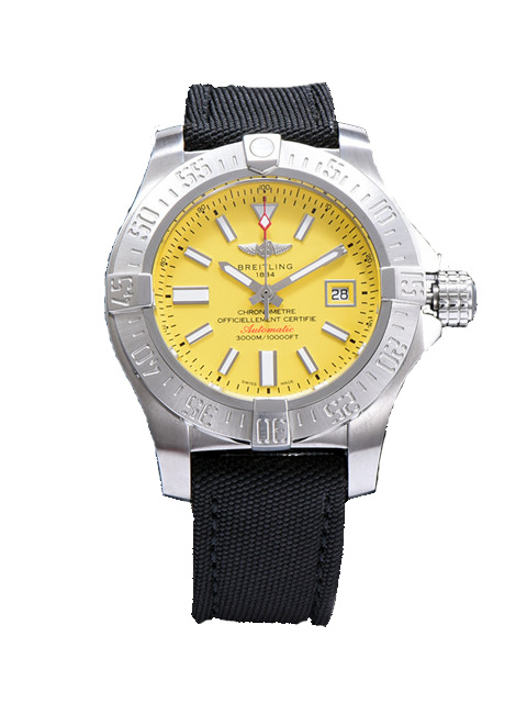 百年靈BREITLING AVENGER復(fù)仇者系列機(jī)械腕表A077I19PRS 條訂刻度