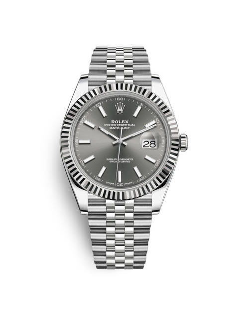 勞力士Rolex日志型系列DateJust 126334-0014機械男表（灰色面）