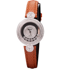 【1:1精品】蕭邦Chopard Happy Diamonds系列 鏡面走鉆 女士石英腕表209180-1001