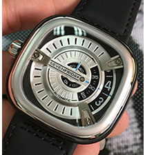 ◆完美版◆七個(gè)星期五 SevenFriday M1-1白面精鋼表殼