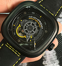 【一比一】七個(gè)星期五 SevenFriday MICAH'S VOICE PVD外殼 黑色面