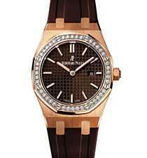 Audemars Piguet愛彼皇家橡樹系列67651OR.ZZ.D080CA.01女士石英腕表